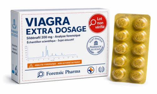 Illustration Viagra Extra Dosage sildénafil Pharmacie des Ecoles