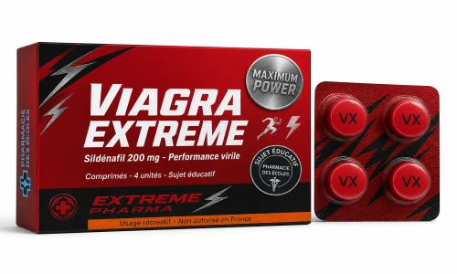 Illustration Viagra Extreme sildénafil Pharmacie des Ecoles